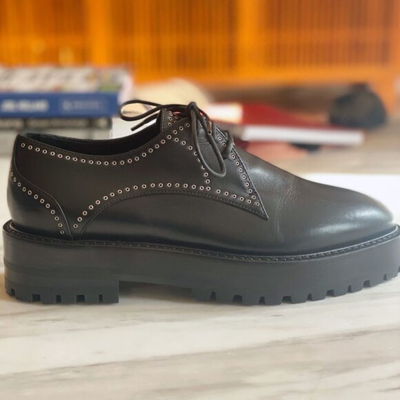 Alaia Eyelet Derby Loafers in Black | US size 6 (EU 36.5) | Excellent Condition - Picture 16 of 16